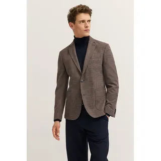 bugatti Sakko "Modern Fit" Jersey Stretch mit Taschen, 390, braun