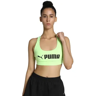 PUMA Damen Mid Impact Fit BH Unterwäsche Top