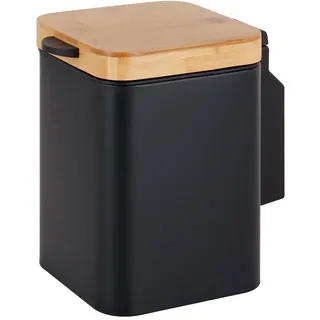 Relaxdays Kosmetikeimer 3 l Schwarz