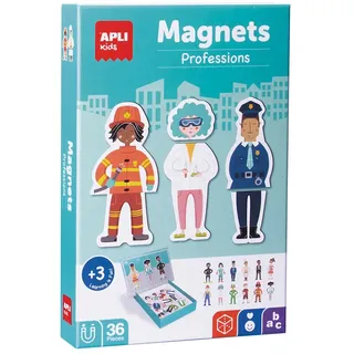 Apli Magnetisches Berufe-spiel - Multicolor - One Size