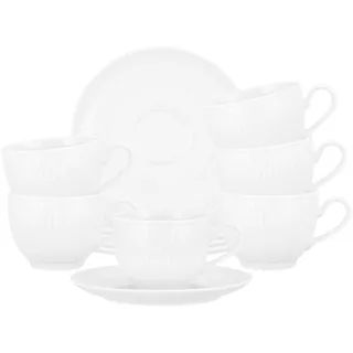 SELTMANN WEIDEN Kaffeetasse 0,25 l Weiß 6 St.