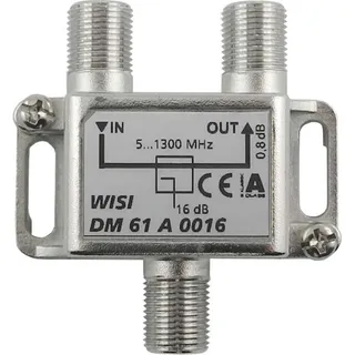 WISI 1-fach Abzweiger DM61A0016 5-1300MHz 16dB Klasse A (+10dB)