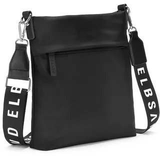 ELBSAND Schultertasche Minibag Kunstleder Black