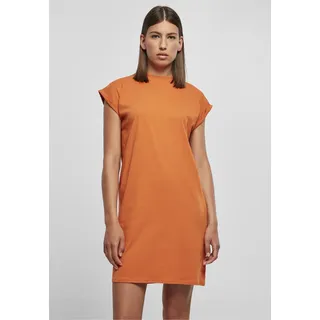 URBAN CLASSICS Turtle Extended Shoulder Dress Shirtkleid Orange L
