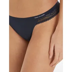 Tommy Hilfiger Underwear Slip, mit Spitzendetails, blau