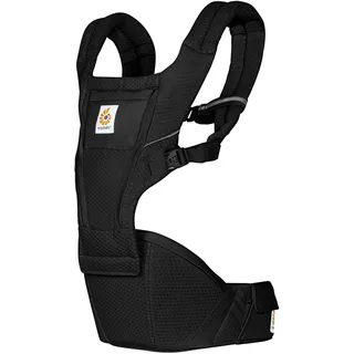 Ergobaby Alta Hip Seat Babytrage mit Babyhüftsitz für Babys und Kleinkinder ab 4 Monaten (5,5 kg - 20,4 kg), Hüftsitz Trage Hüfttrage mit SoftFlex Mesh