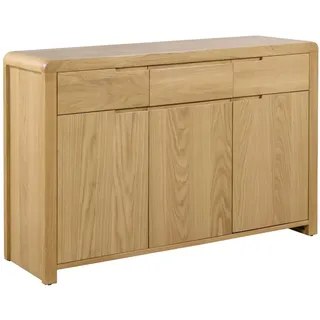 Julian Bowen Curve Sideboard, Eiche