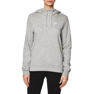Nike Kapuzensweatshirt Grau/Weiß M