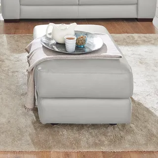 Calia Italia Hocker Gaia Leder 67 x 44 x 90 cm Braun