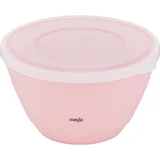 Emsa Prep&Bake Kunststoff-Rührschüssel rosa m.D. 1,7L, Schüssel + Schale, Rosa