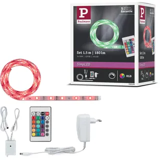 Paulmann SimpLED Strip RGB 12W 230/12V DC Weiß Metall Kunststoff
