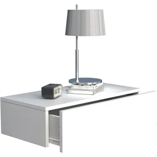 VCM Hängenachtschrank Usal M 60 60 x 30 x 10 cm Weiß