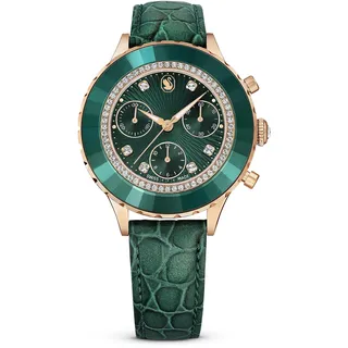 Swarovski Octea Chrono Leder 36 mm OS