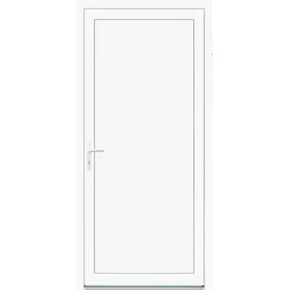 Panto Nebeneingangstür K500 Weiß 98 cm x 198 cm DIN L
