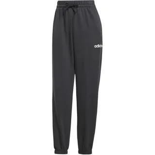 adidas Essentials Linear French Terry Cuffed Joggers Black/White XS