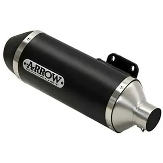 ARROW URBAN ALUMINIUM DARK" SILENCER WITH "DARK" END CAP" PIAGGIO MEDLEY 125/150S '20 HOMOLOGATED ALUMINUM DARK EXHAUST