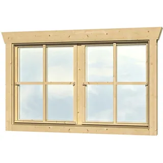 SKANHOLZ Doppelfenster BxH 134,2 x 88,3 cm Beige