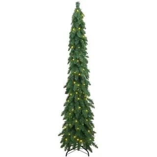 vidaXL Künstlicher Weihnachtsbaum mit 130 LEDs 210 cm