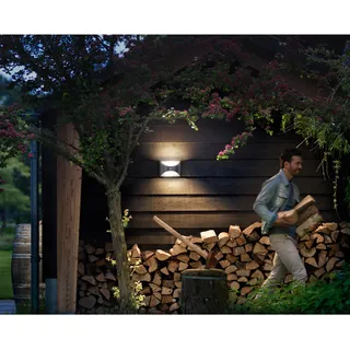 Philips myGarden LED-Außenwandleuchte mit Bewegungsmelder Herb