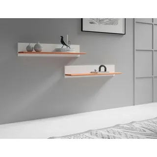 OTTO home Wandregal 90 x 17 x 16 cm Weiß