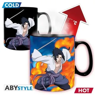 ABYstyle - Naruto Shippuden - Naruto & Sasuke (460ML) - Becher