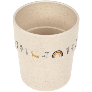 LÄSSIG Kinder Becher Trinkbecher Tasse Kindergeschirr ohne Melamin, BPA-frei, für Spülmaschine und Mikrowelle/Mug Garden Explorer