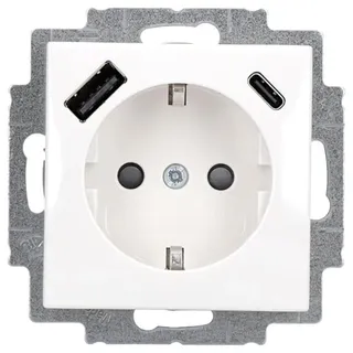 Busch-Jaeger USB-Steckdose Weiß