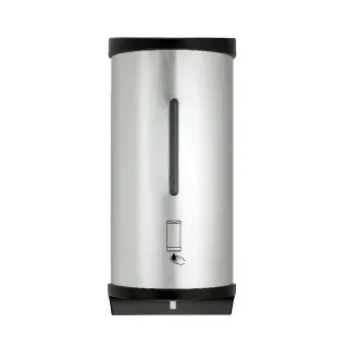 Conti plus Flüssigseifenspender CLEANLINE, berührungsfrei, Seifenspender aus Edelstahl und Kunststoff für die Wandmontage, Füllmenge: 800 ml