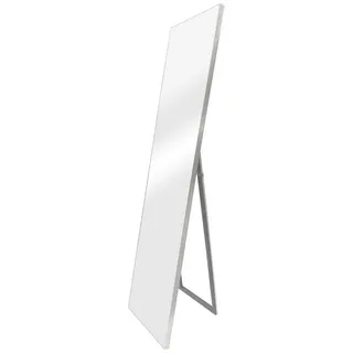 [en.casa] Standspiegel Barletta 150 x 35 cm Silber
