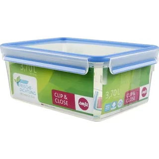 Emsa Frischhaltedose Clip & Close blau 11 cm hoch 3,7 l