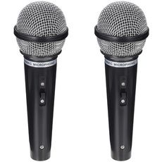 NUOBESTY 2 Stück Vorgetäuschtes Mikrofon für Vorgetäuschtes Mikrofon Kindermikrofon Fake- Mikrofon Kinder- Fake- Mikrofon
