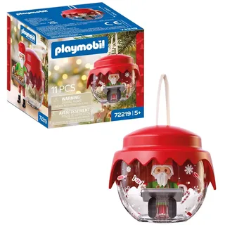 Playmobil Weihnachtskugel: Bäcker 2021 72219 rot/bunt