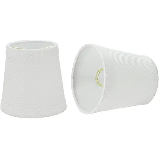 Aspen Creative 32718-2 Kronleuchter-Set in Empireform, klein, 10,2 x 10,2 cm, Weiß