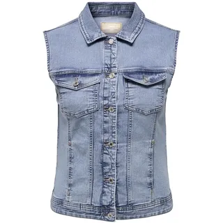 Only Carmakoma Damen Carwespa West DNM Pim619 Noos, Light Blue Denim, 48