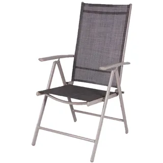 LINDER EXCLUSIV LEX Klappsessel 7-Positionen 64 x 54 x 106 cm schwarz