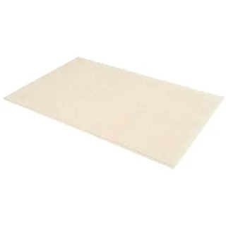 ASTRA Teppich "Samoa Uni" rechteckig 20 mm Höhe hochwertiger Kurzflor in vielen Farben, Wohnzimmer, creme