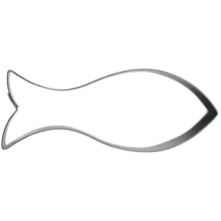 Städter Fisch 9 cm Edelstahl