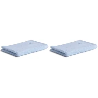 Möve Superwuschel Gästetuch, 100% Baumwolle, Aquamarine, 30 x 50 cm (Packung mit 2)
