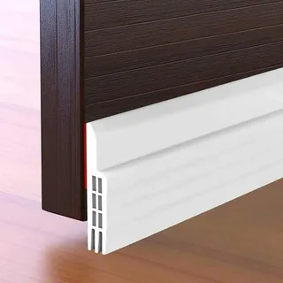 HEQUN Dichtungsband für Türen, Selbstklebende Tür Türdichtung Dichtungsstreifen Zugluftstopper gegen Insekt Ersatzdichtung Wetterfest Blocker Schalldichtung Silikon Türstopper 100 * 5cm