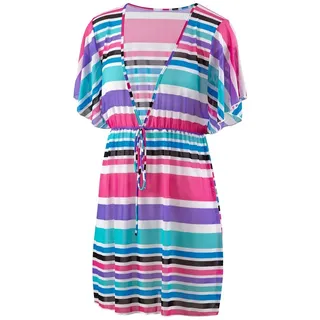 BECO Beermann GmbH & Co. KG Damen Beach Basics Strandkleider, türkis/pink, XL
