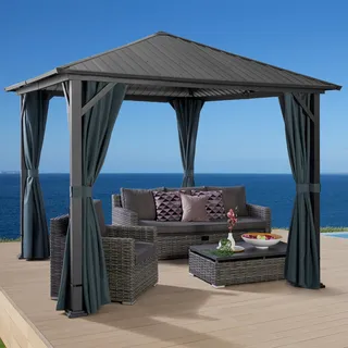 Konifera »Samos« BxT: 300x300 cm, Stahlgestell, ohne Seitenteile,