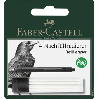 Faber-Castell Radiergummis Precision Eraser Pen Ersatz weiß