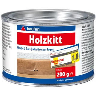 Baufan Holzkitt gebrauchsfertige Füllmasse 200 g