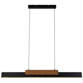 NÄVE Wiebke 1-flg. 121 cm länglich Schwarz/Eiche