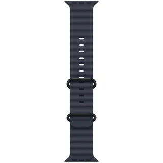 Watch Ultra Ocean Armband 49 mm Navy Titan Schwarz