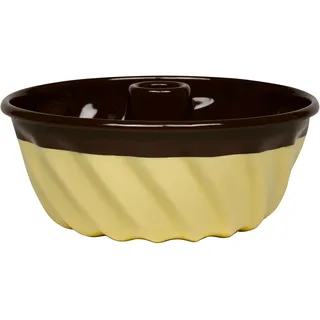 Riess, 0495-573, Gugelhupfform Ø 22cm, SCHOKO/VANILLE SARAH WIENER, Vol. (rec.): 2,6 Liter, Made in Österreich, LBH: 23,5x23,5x12,1cm, 0,690kg, Induktion kompatibel
