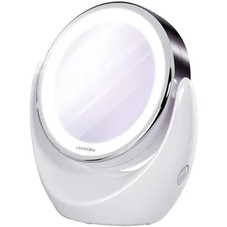 LANAFORM LED Mirror X10, Freistehend, Rund, Tisch, Perleffekt, 1x, 10x - Silber