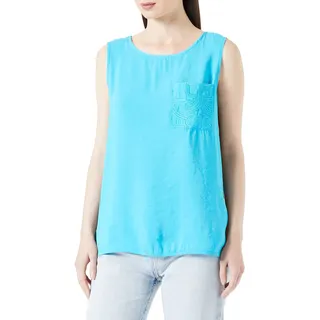 Comma Bluse ärmellos