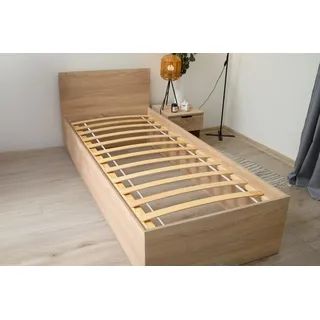 Lattenrost 90x200 cm, 13 Federholzleisten, starr, 110 kg Tragkraft