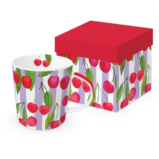 PPD Kaffeebecher , Multicolor , Keramik , 350 ml , 8.5x9.5 cm , SGS-geprüft , Geschirr, Tassen, Kaffeebecher